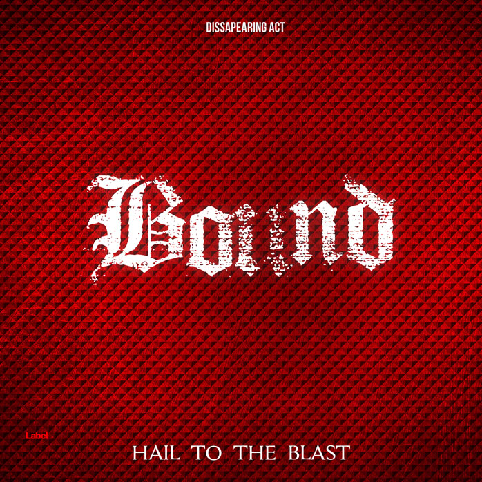 2D view of Premade Heavy Metal & Gothic Metal Album Cover - Dark Burgundy #8796 | AlbumArtZone*