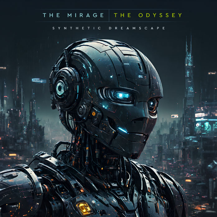 2D view of Premade Contemporary Music Album Cover - Mirage #10150 | AlbumArtZone*