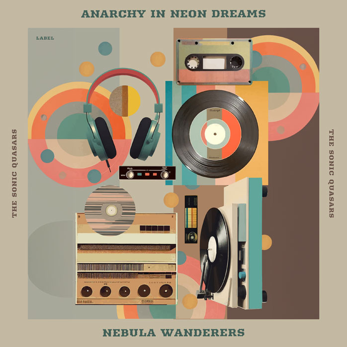 2D view of Premade Podcast Album Cover - Heathered Gray #10236 | AlbumArtZone*