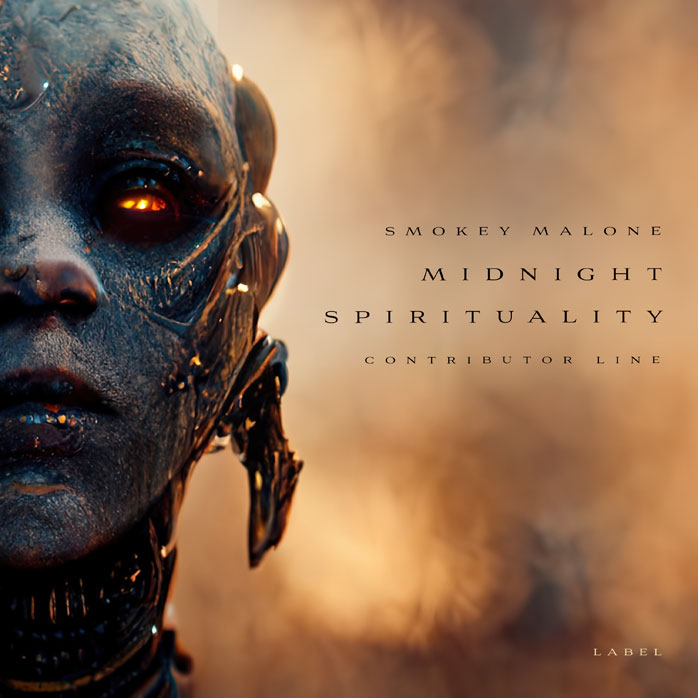 2D view of Premade Electronica & Ambient Album Cover - Teak #10306 | AlbumArtZone*