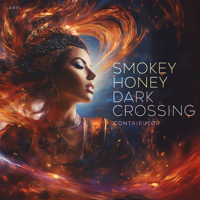 2D view of Premade Indie & Folk Music Album Cover - Woody Brown #10402 | AlbumArtZone*