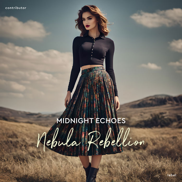 2D view of Premade Country & Acoustic Book Cover - Makara #10444 | AlbumArtZone*