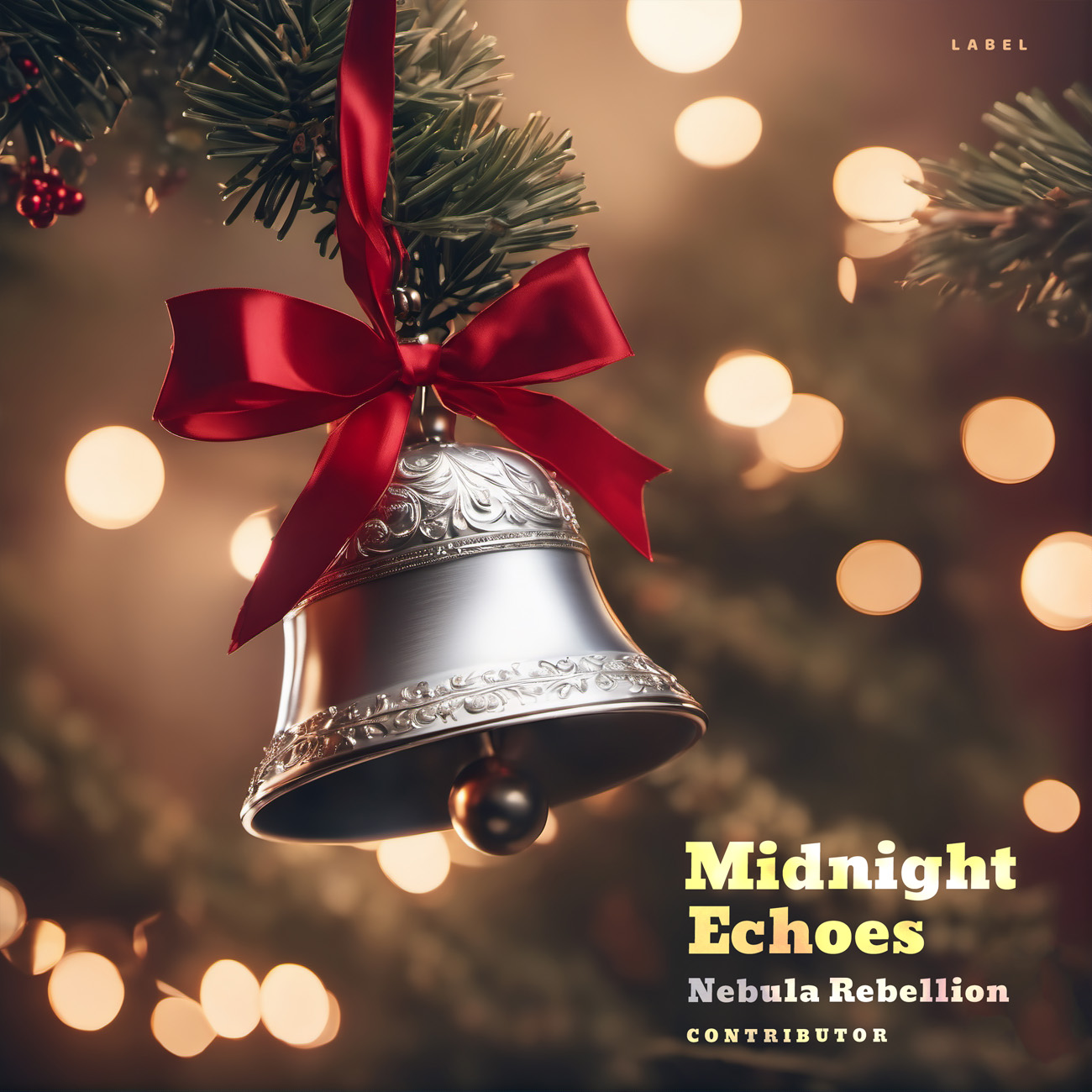 2D view of Premade Christmas Music Album Cover - Rock #10552 | AlbumArtZone*