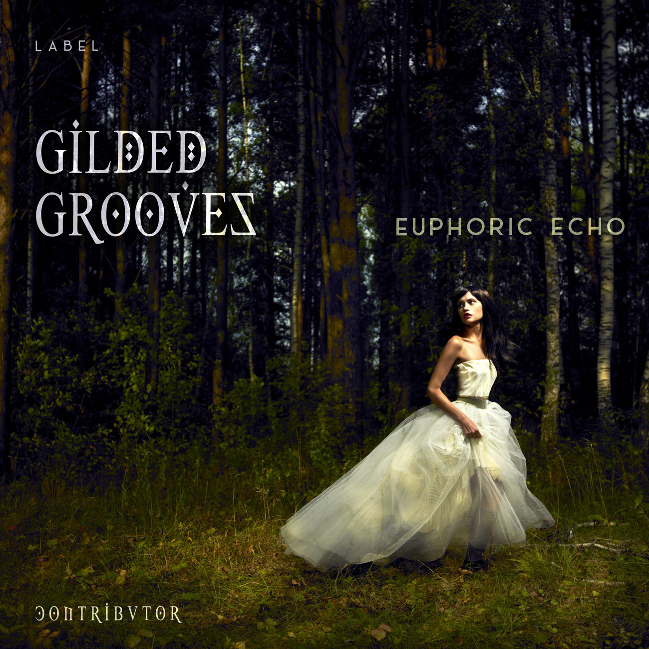 2D view of Premade Indie & Folk Music Album Cover - Rangoon Green #10619 | AlbumArtZone*