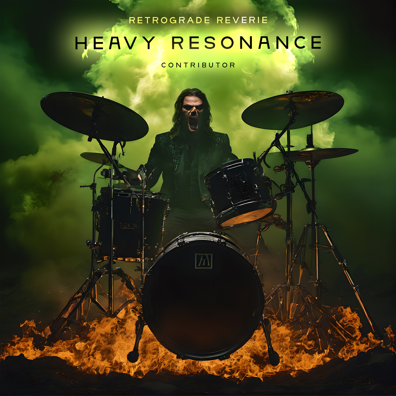 2D view of Premade Rock,Punk & Alternative Album Cover - Black Olive #10753 | AlbumArtZone*