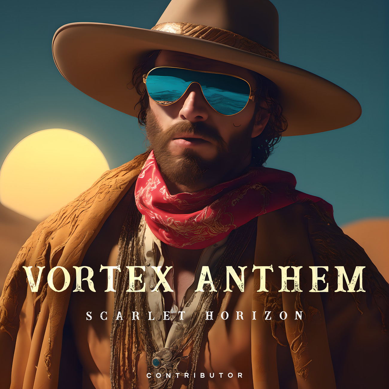 2D view of Premade Country & Acoustic Book Cover - Dune #10840 | AlbumArtZone*