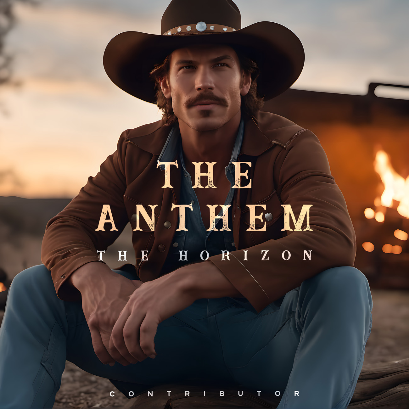 2D view of Premade Country & Acoustic Album Cover - Akaroa #10845 | AlbumArtZone*