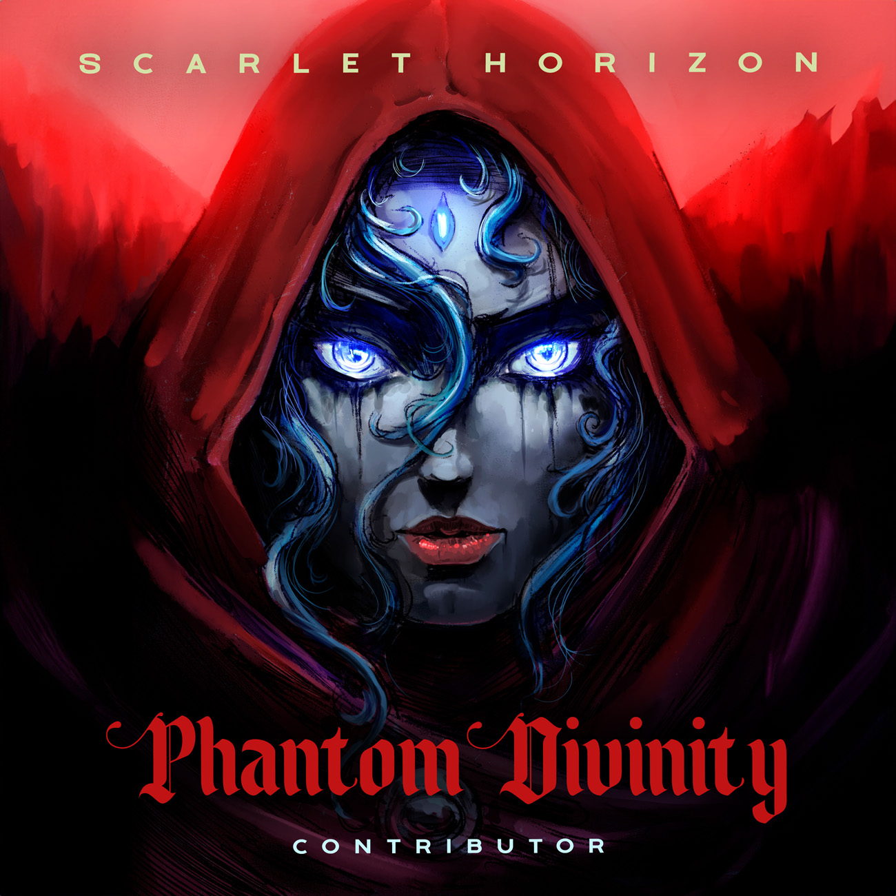 2D view of Premade Heavy Metal & Gothic Metal Album Cover - Coffee Bean #10877 | AlbumArtZone*