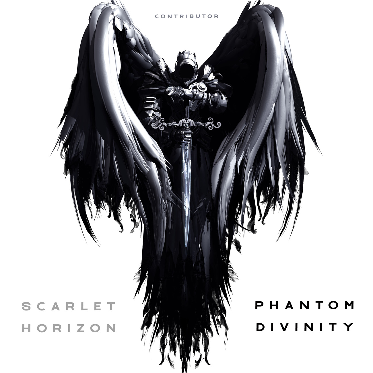 2D view of Premade Heavy Metal & Gothic Metal Album Cover - French Gray #10884 | AlbumArtZone*