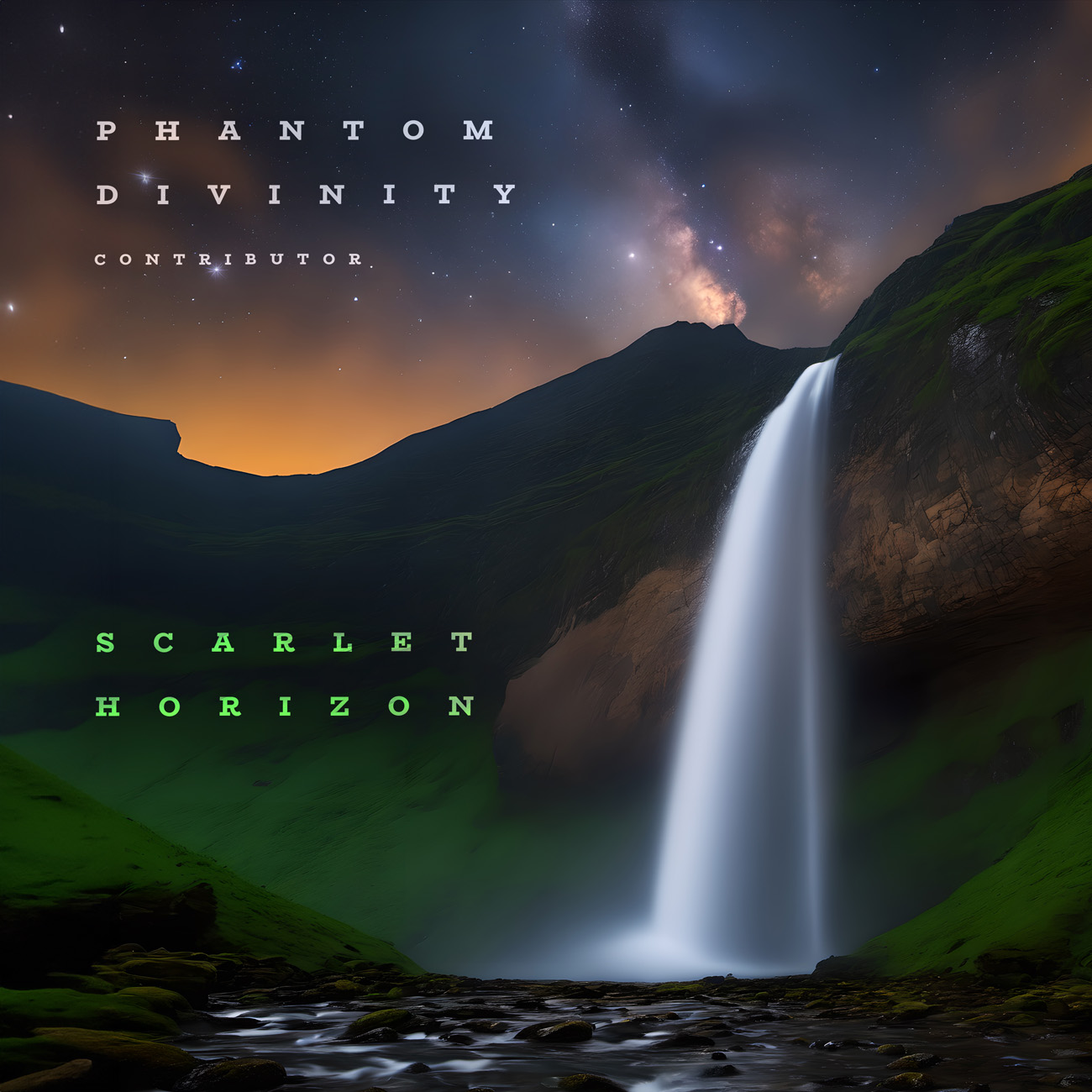 2D view of Premade Podcast Album Cover - Outer Space #10904 | AlbumArtZone*