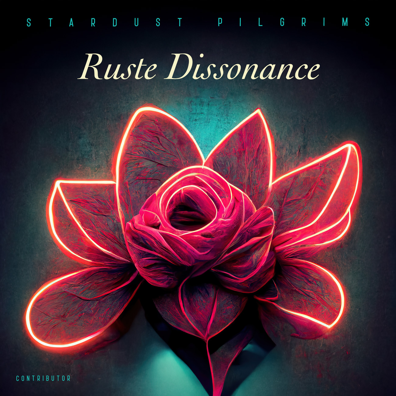 2D view of Premade Contemporary Music Album Cover - Thunder #10968 | AlbumArtZone*