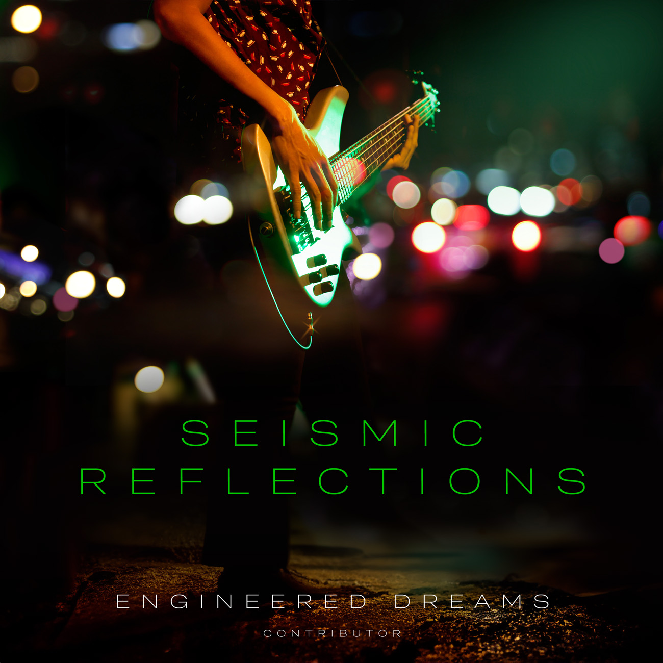 2D view of Premade Contemporary Music Album Cover - Rangoon Green #11180 | AlbumArtZone*