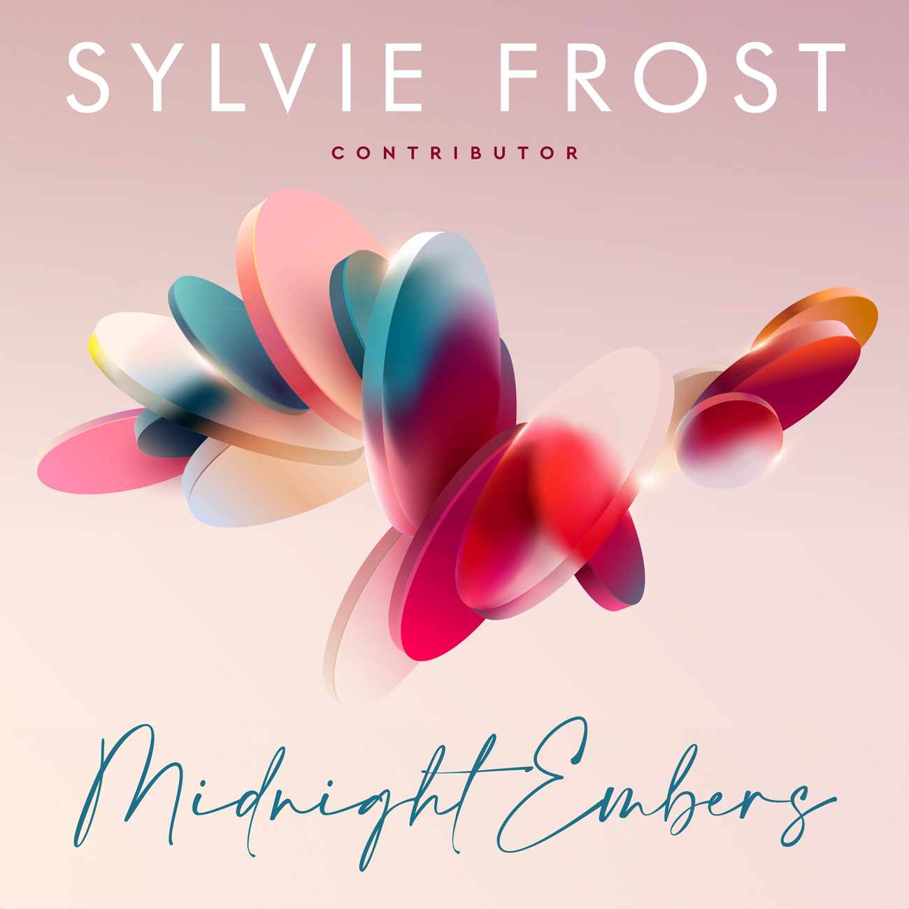 2D view of Premade Contemporary Music Book Cover - Oyster Pink #11279 | AlbumArtZone*