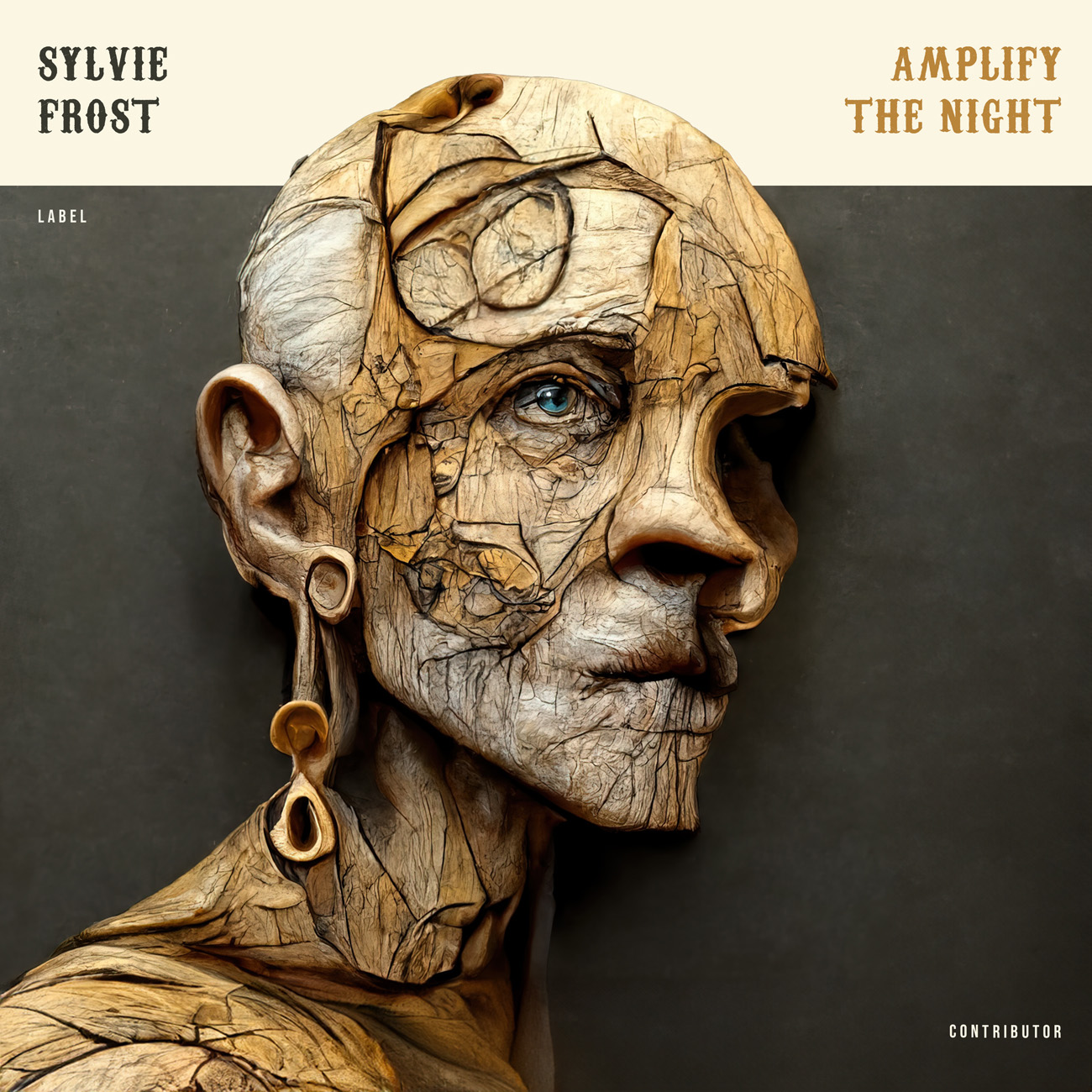 2D view of Premade Indie & Folk Music Album Cover - Hampton #11347 | AlbumArtZone*