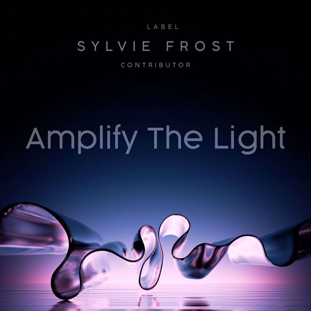 2D view of Premade Contemporary Music Album Cover - Light Wisteria #11363 | AlbumArtZone*