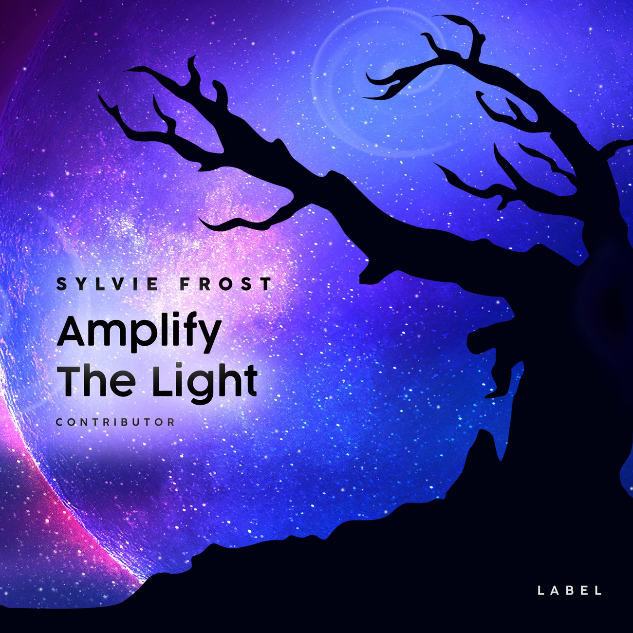 2D view of Premade Electronica & Ambient Album Cover - Royal Blue #11369 | AlbumArtZone*