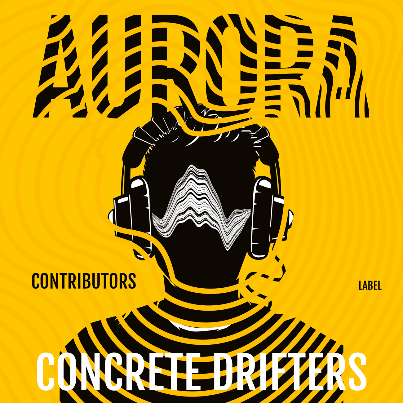 2D view of Premade Electronica & Ambient Album Cover - Amber #11547 | AlbumArtZone*