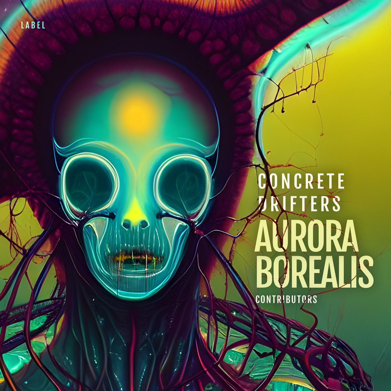 2D view of Premade Electronica & Ambient Album Cover - Charade #11565 | AlbumArtZone*