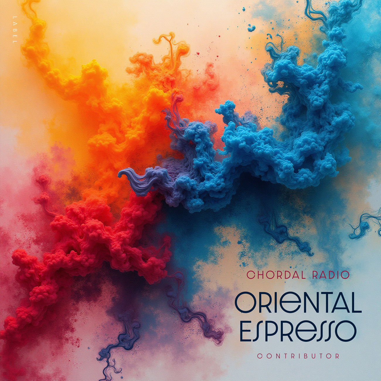 2D view of Premade Electronica & Ambient Album Cover - Indian Khaki #11711 | AlbumArtZone*
