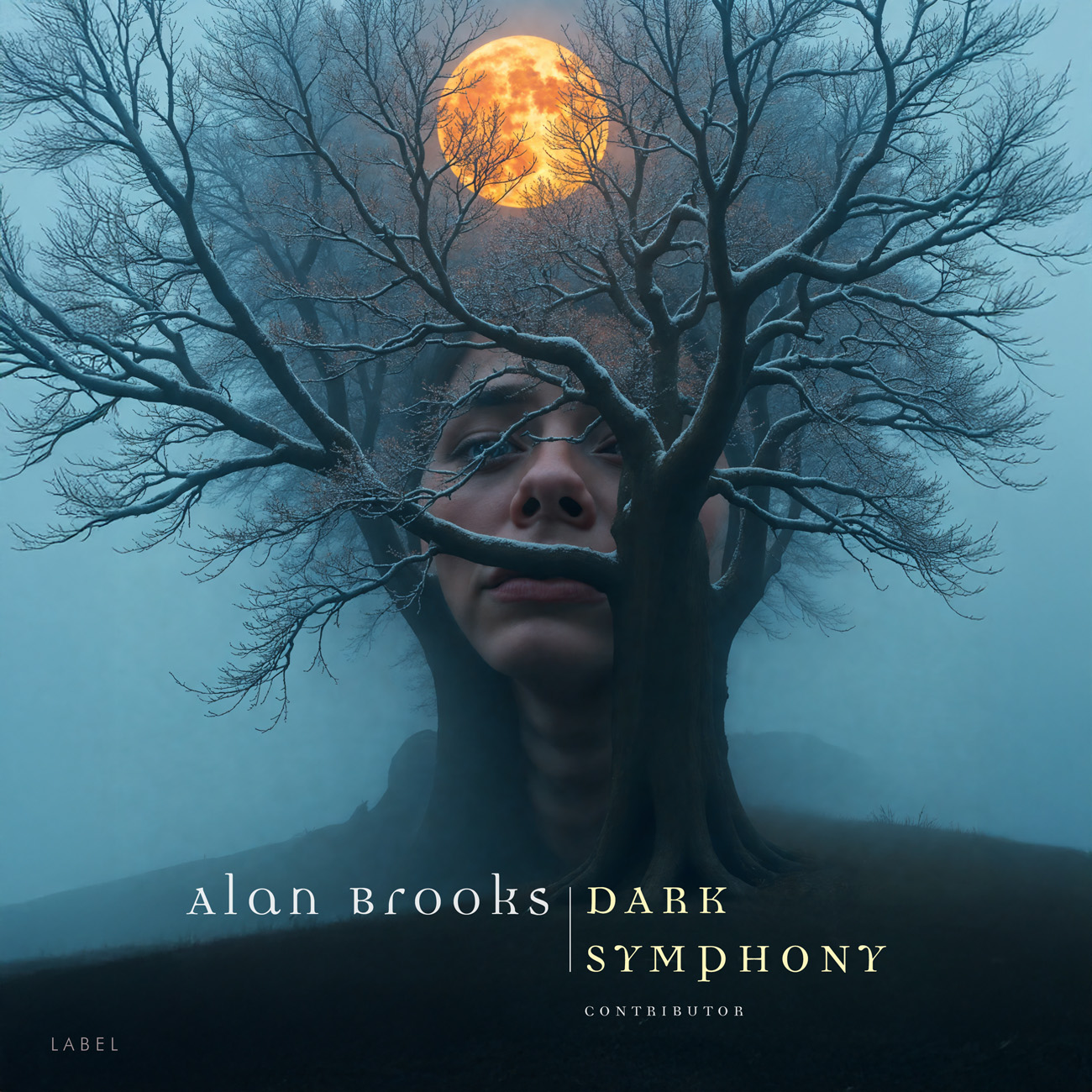 2D view of Premade Electronica & Ambient Book Cover - Pickled Bluewood #11761 | AlbumArtZone*