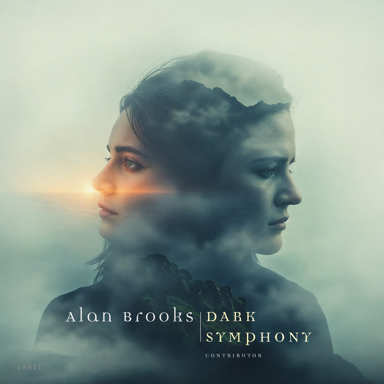 2D view of Premade Electronica & Ambient Album Cover - Clay Ash #11762 | AlbumArtZone*
