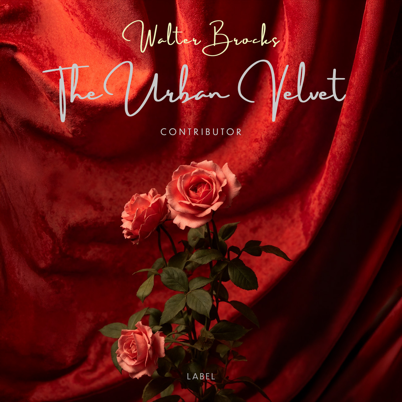 2D view of Premade Pop Album Cover - Bulgarian Rose #11808 | AlbumArtZone*