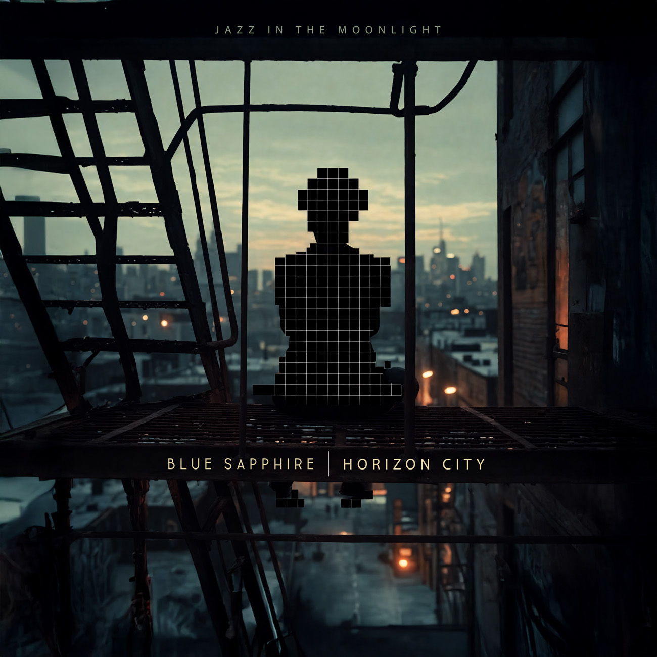 2D view of Premade Traditional Jazz & Blues Album Cover - Schist #11838 | AlbumArtZone*