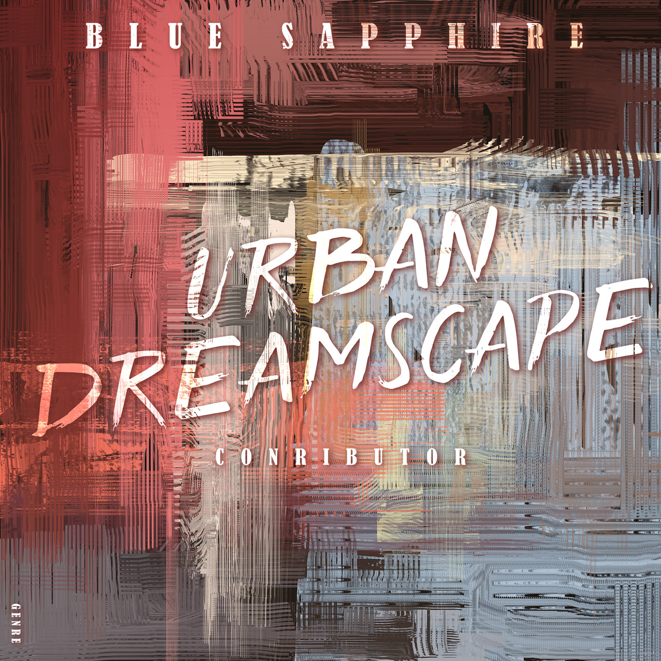 2D view of Premade Electronica & Ambient Album Cover - Russett #11851 | AlbumArtZone*
