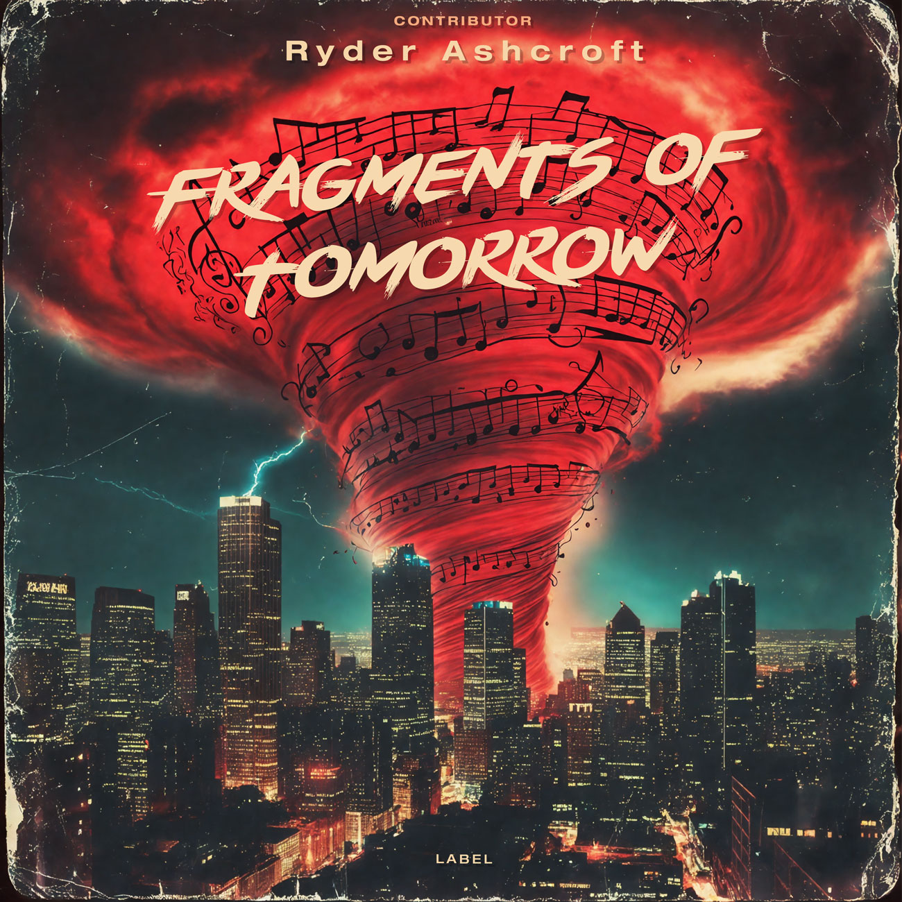 2D view of Premade Electronica & Ambient Album Cover - Roman #11914 | AlbumArtZone*