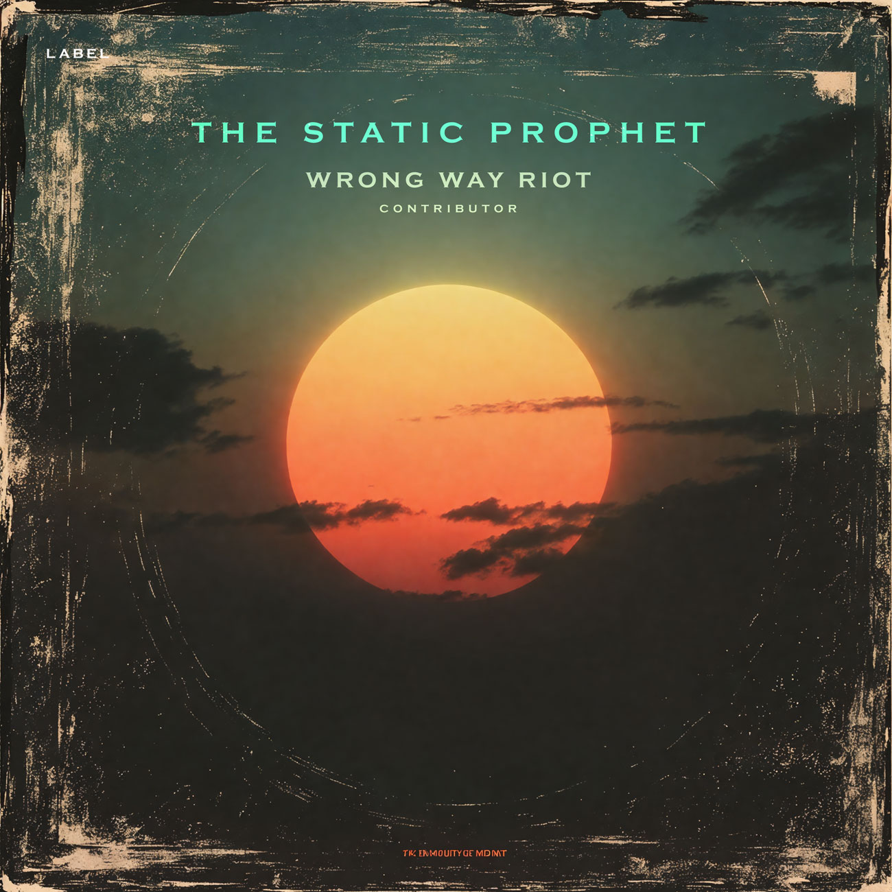 2D view of Premade Indie & Folk Music Album Cover - Heavy Metal #11973 | AlbumArtZone*