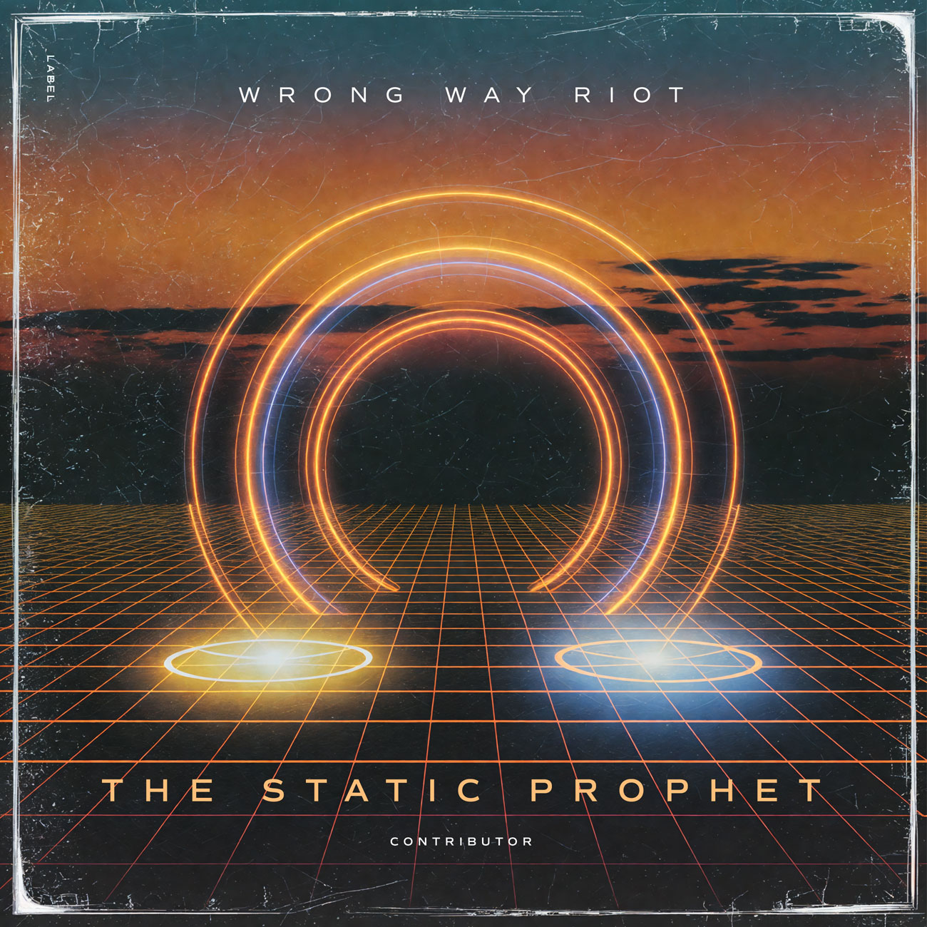 2D view of Premade Electronica & Ambient Album Cover - Outer Space #11996 | AlbumArtZone*
