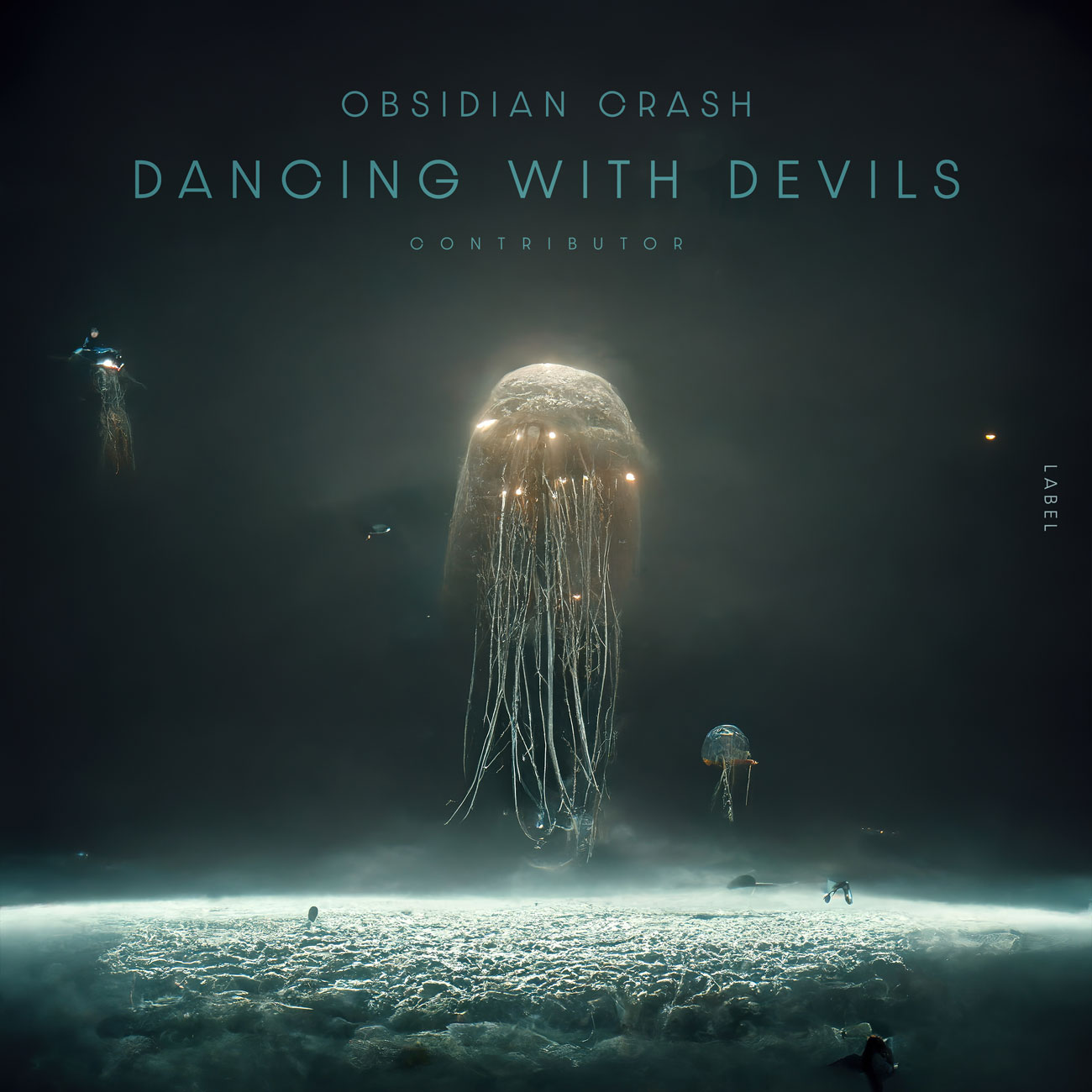 2D view of Premade EDM, House & Dub Album Cover - Outer Space #12056 | AlbumArtZone*