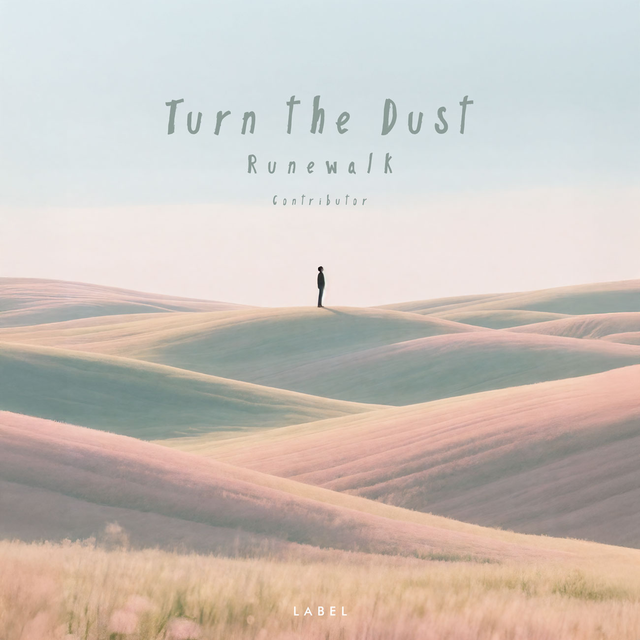 2D view of Premade Indie & Folk Music Album Cover - Swirl #12138 | AlbumArtZone*