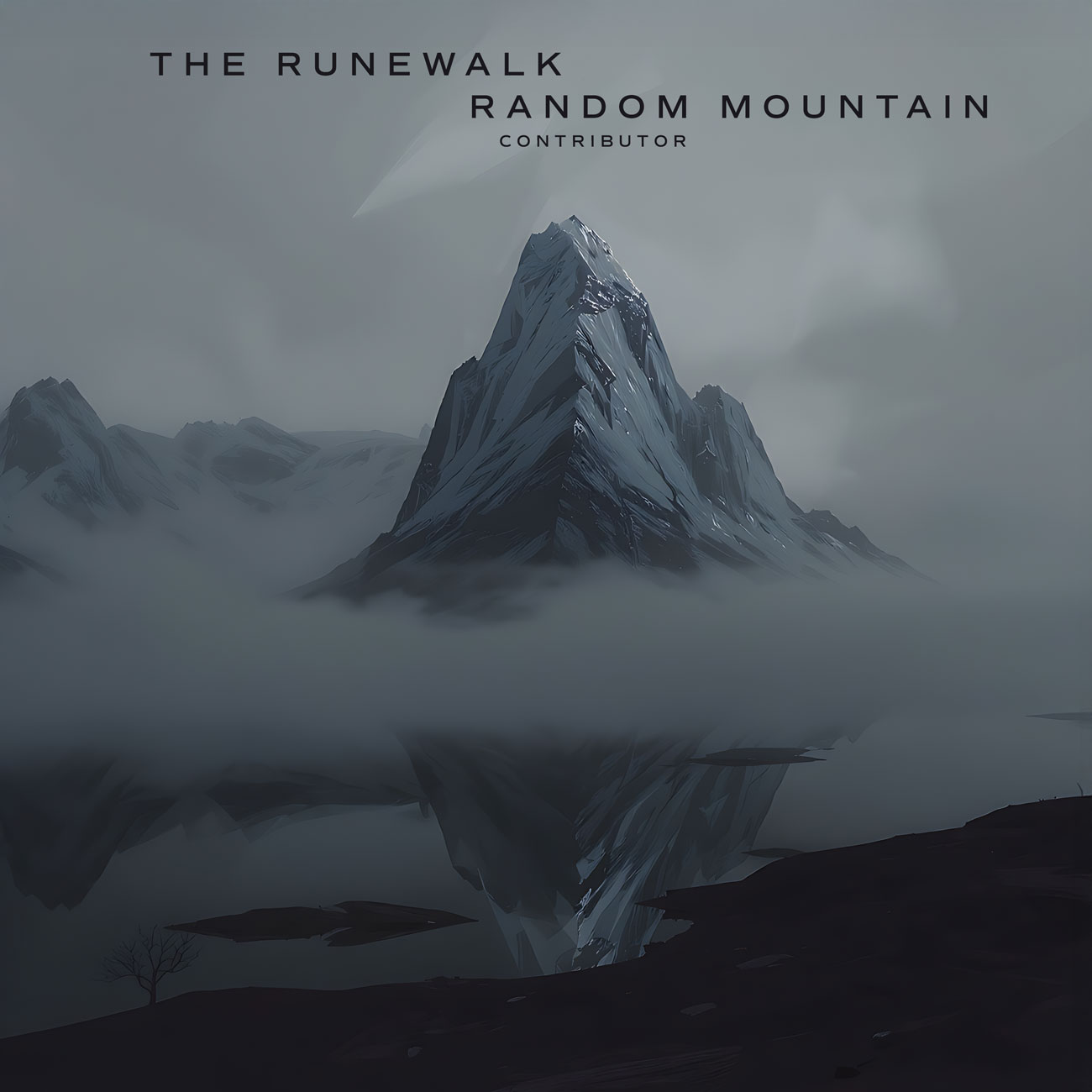 2D view of Premade Indie & Folk Music Album Cover - Nevada #12296 | AlbumArtZone*