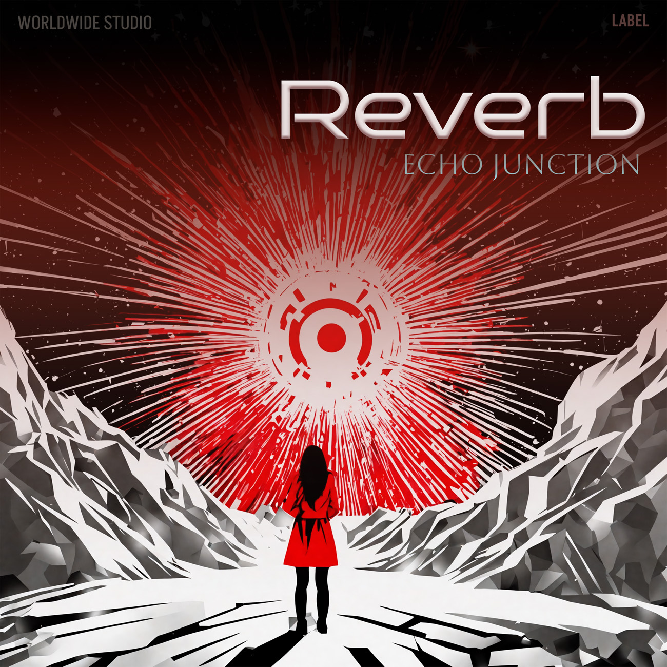 2D view of Premade Pop Album Cover - Cavern Pink #16006 | AlbumArtZone*