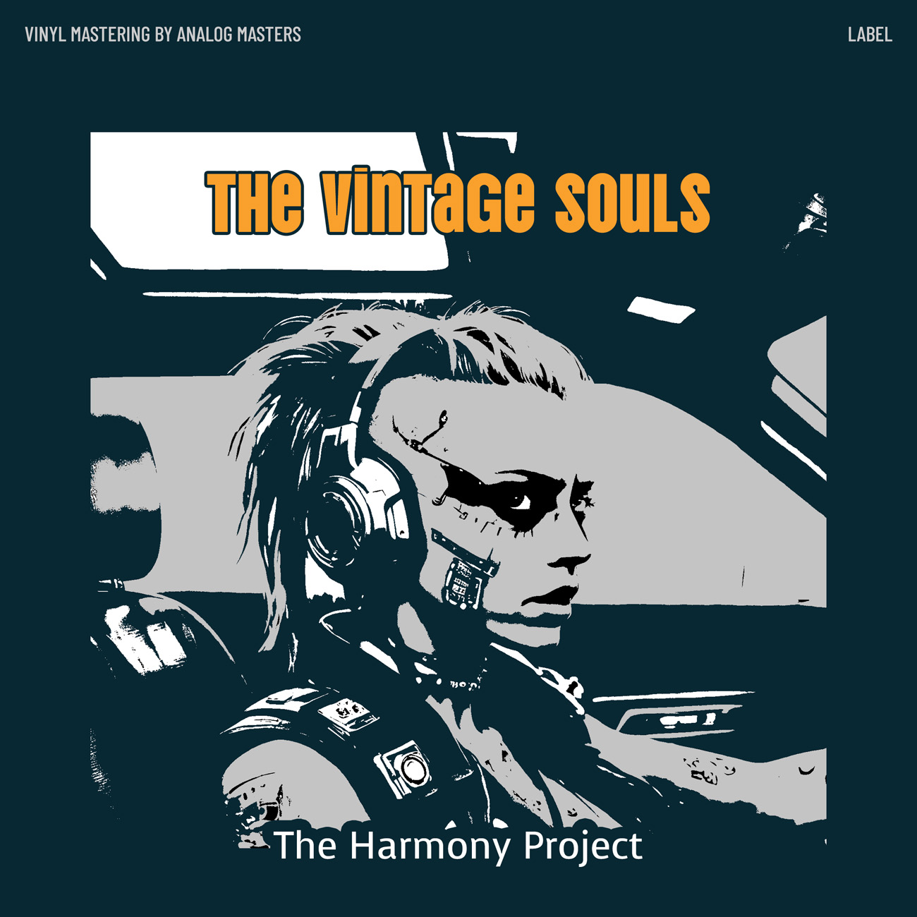 2D view of Premade Contemporary Music Album Cover - Ash #16027 | AlbumArtZone*