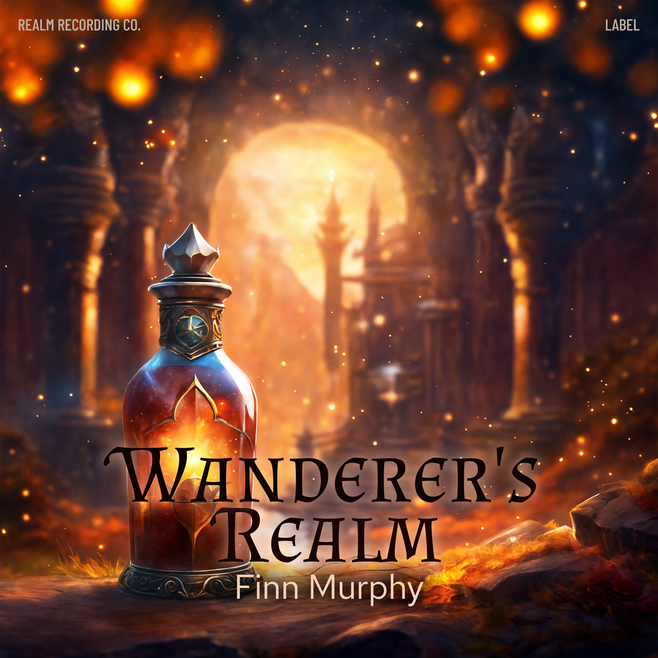 2D view of Premade Electronica & Ambient Album Cover - Jon #16053 | AlbumArtZone*
