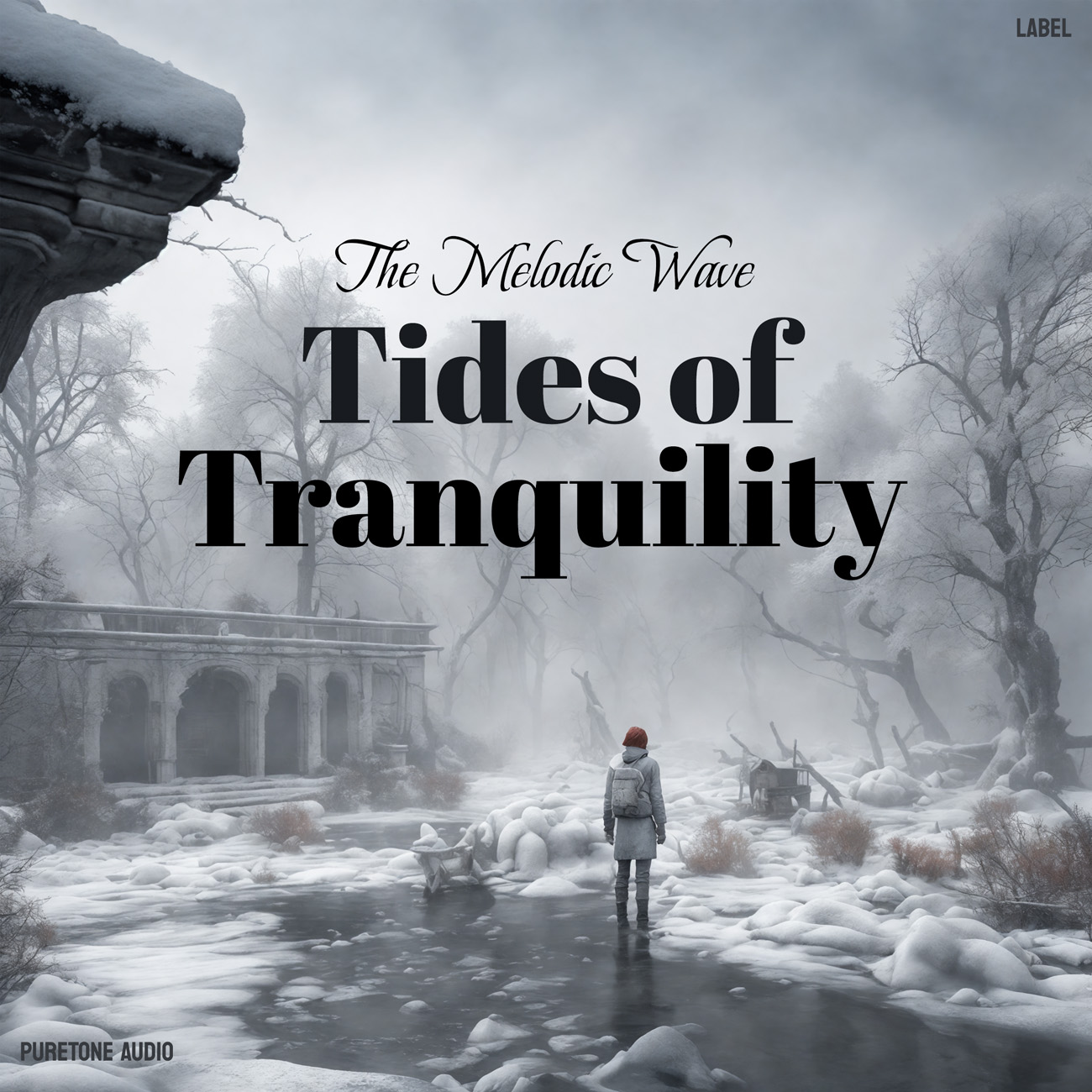 2D view of Premade Electronica & Ambient Book Cover - Manatee #16132 | AlbumArtZone*