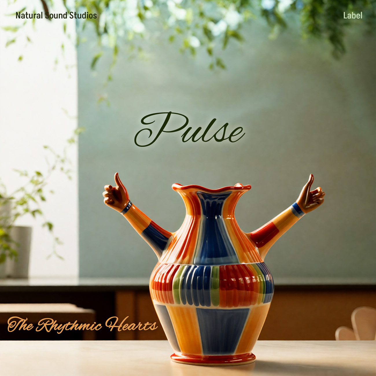 2D view of Premade Pop Album Cover - Sage #16163 | AlbumArtZone*