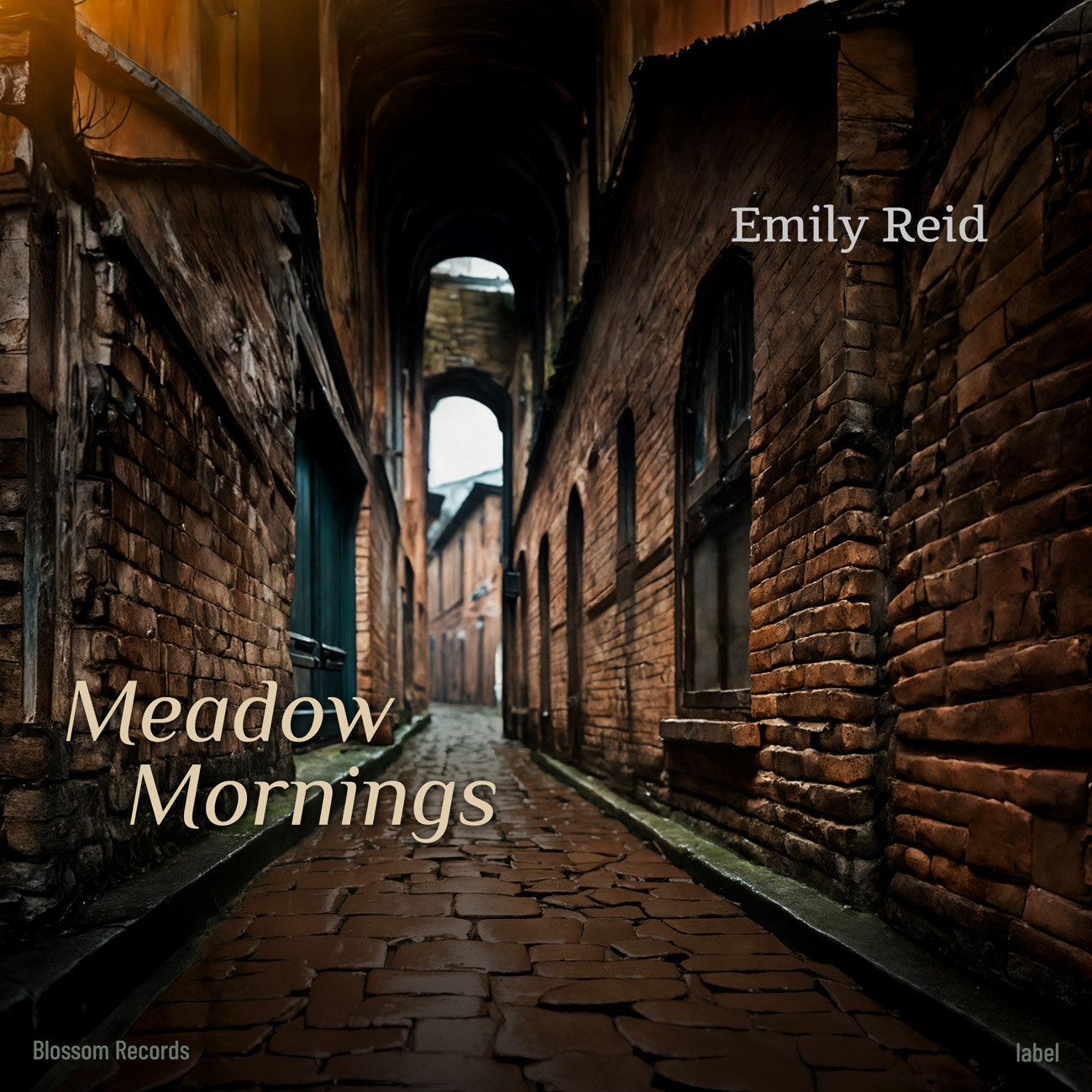 2D view of Premade Indie & Folk Music Album Cover - Eternity #16294 | AlbumArtZone*
