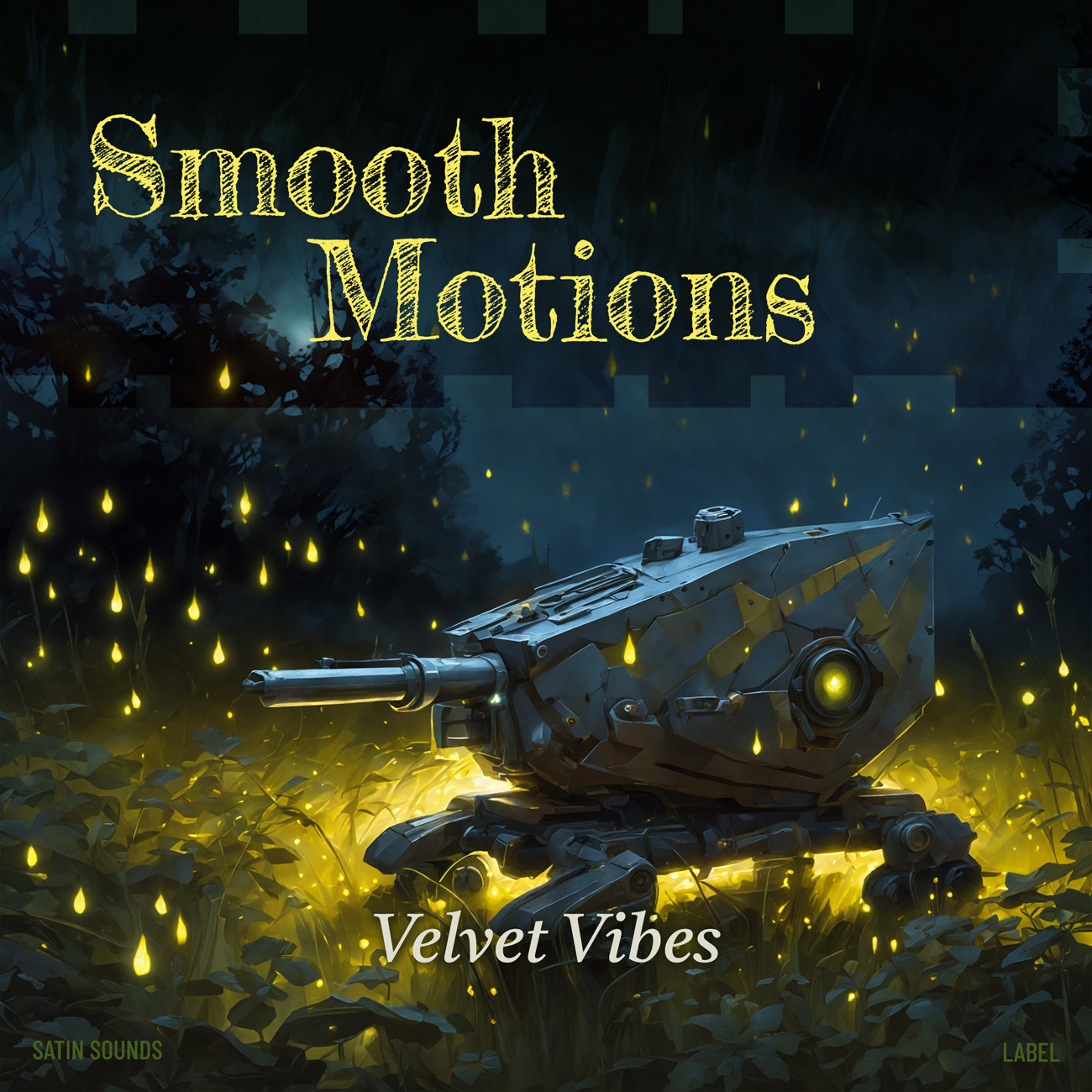 2D view of Premade Contemporary Music Album Cover - Outer Space #16330 | AlbumArtZone*