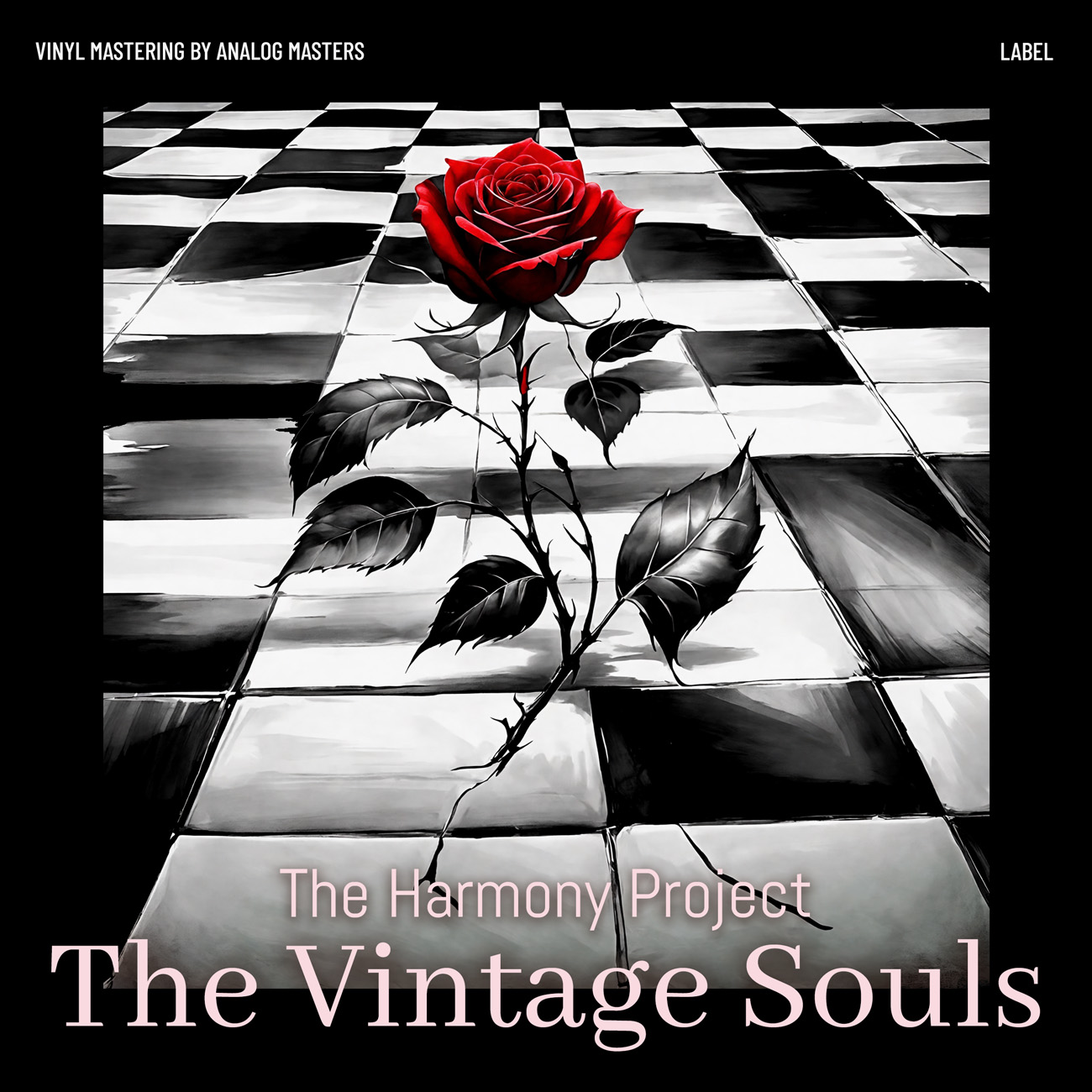 2D view of Premade Contemporary Music Album Cover - Cod Gray #16394 | AlbumArtZone*