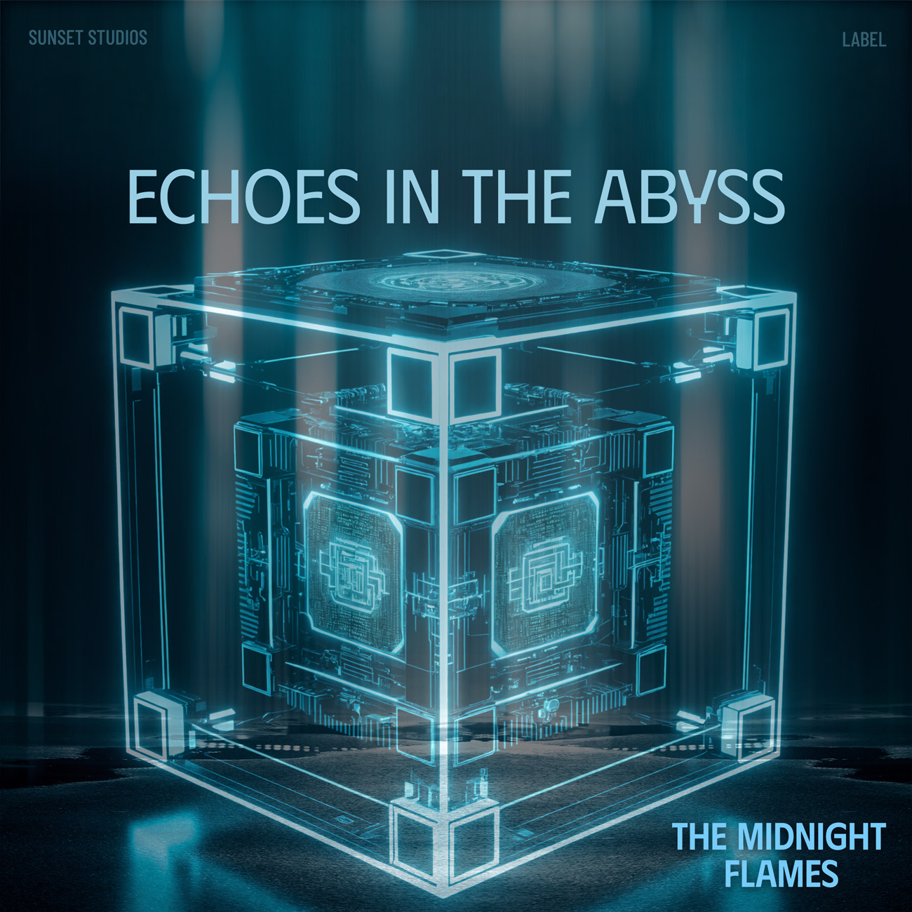 2D view of Premade Electronica & Ambient Album Cover - Elephant #16401 | AlbumArtZone*