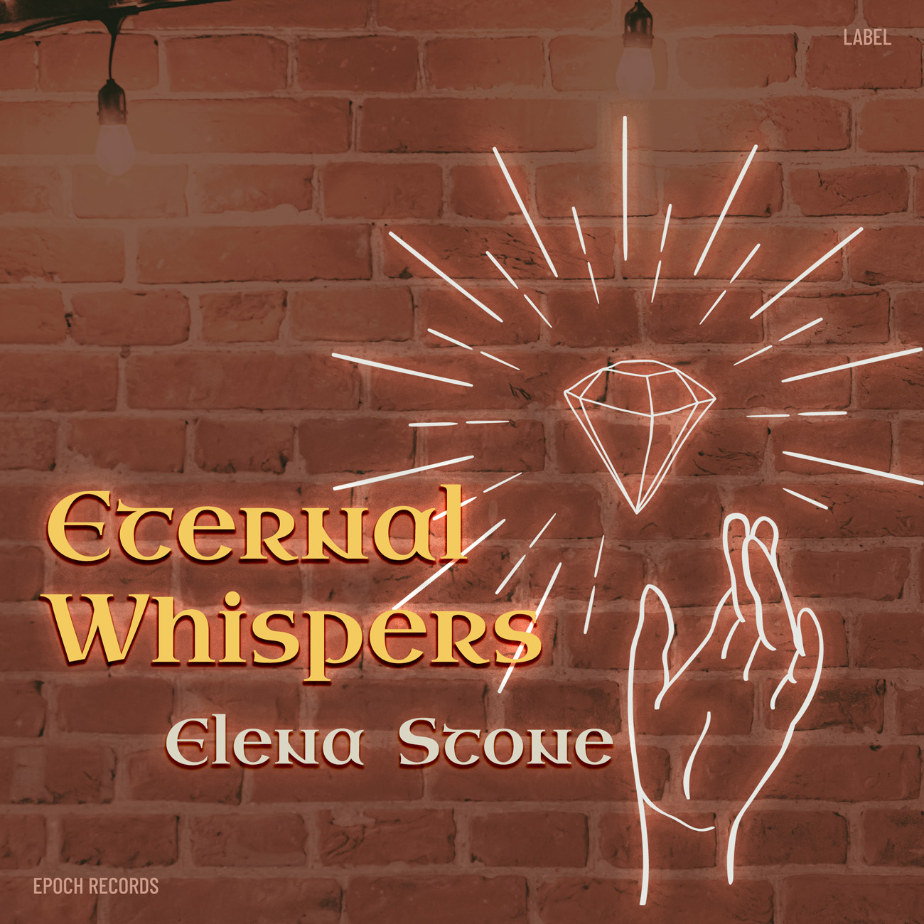 2D view of Premade Contemporary Music Album Cover - Old Copper #16517 | AlbumArtZone*