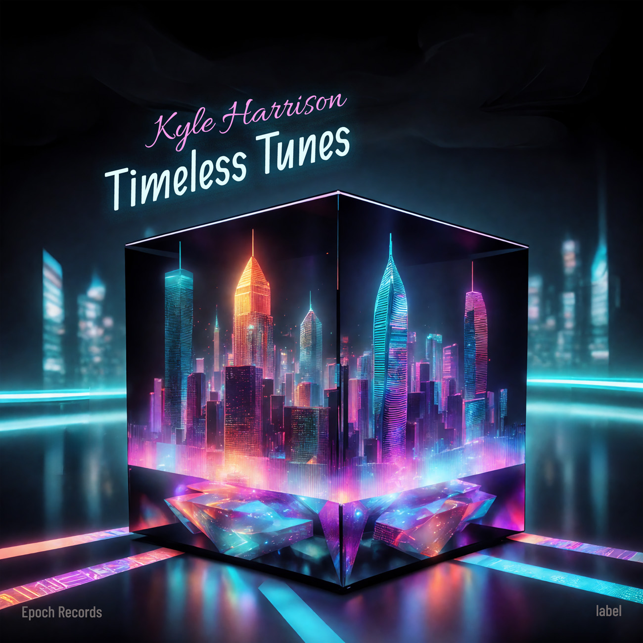 2D view of Premade Dance & House Album Cover - Mirage #16538 | AlbumArtZone*