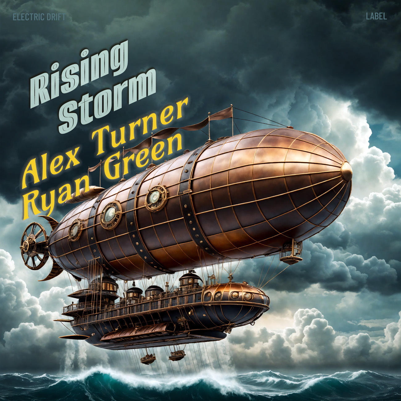 2D view of Premade Rock,Punk & Alternative Album Cover - Outer Space #16550 | AlbumArtZone*