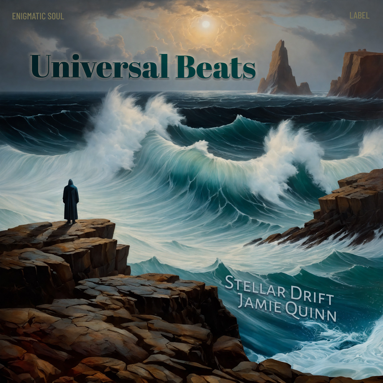 2D view of Premade Contemporary Music Album Cover - Outer Space #16554 | AlbumArtZone*