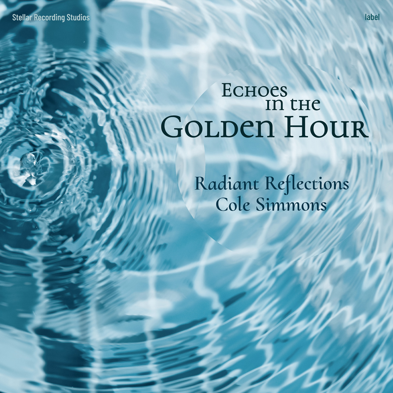2D view of Premade Electronica & Ambient Book Cover - Glacier #16703 | AlbumArtZone*