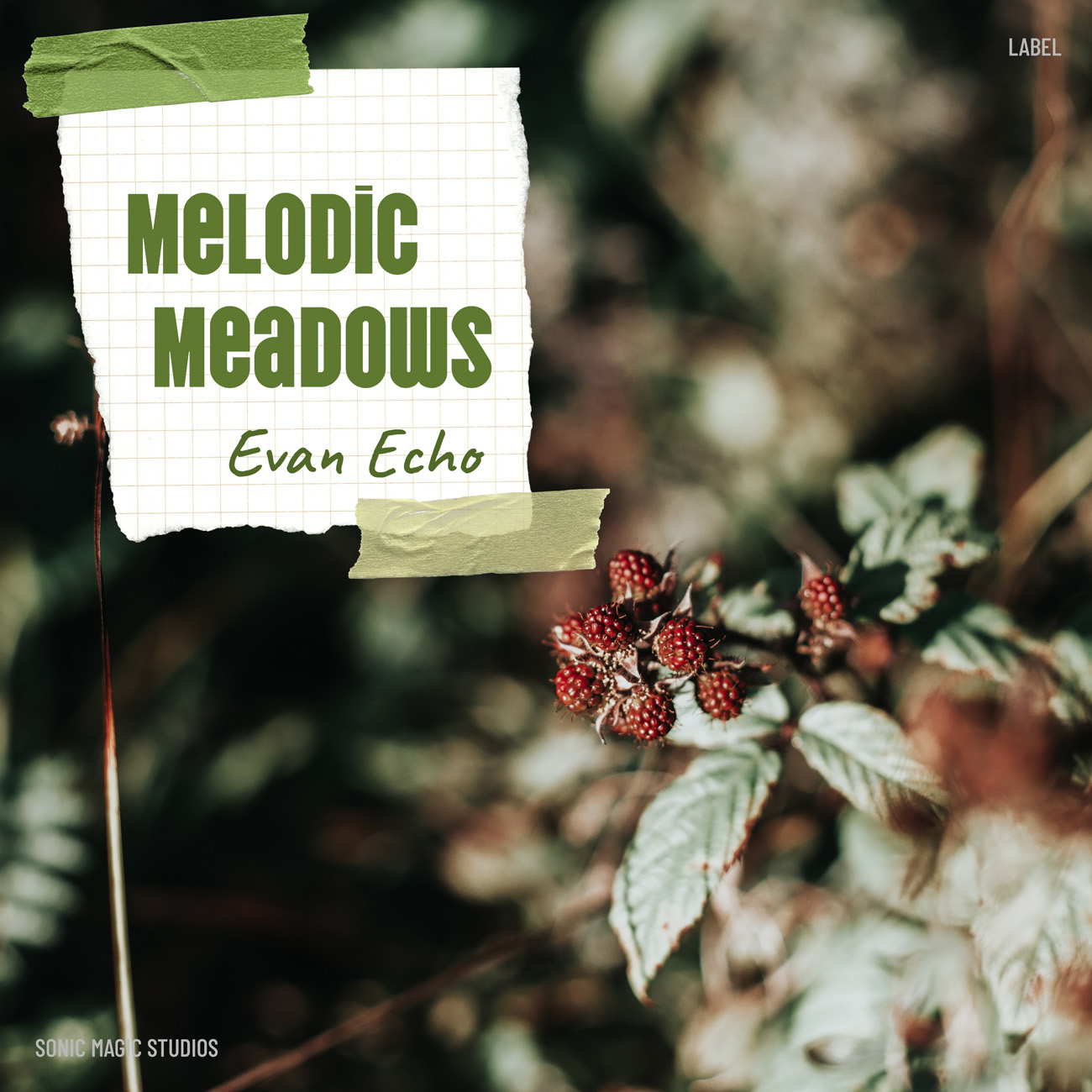 2D view of Premade Indie & Folk Music Album Cover - Rangitoto #16773 | AlbumArtZone*