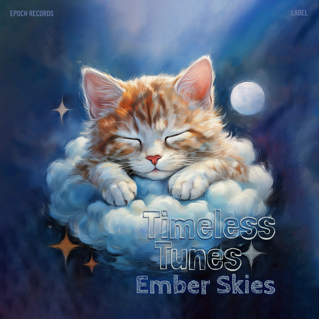 2D view of Premade Electronica & Ambient Album Cover - Cloud Burst #16802 | AlbumArtZone*